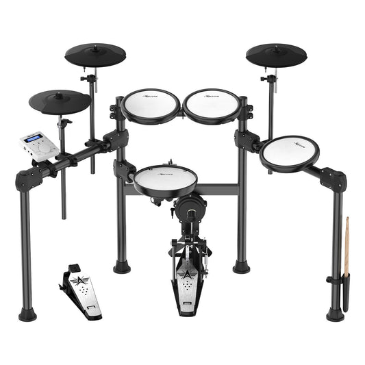NNEDPE X23 9-Piece Electronic Drum Kit-0