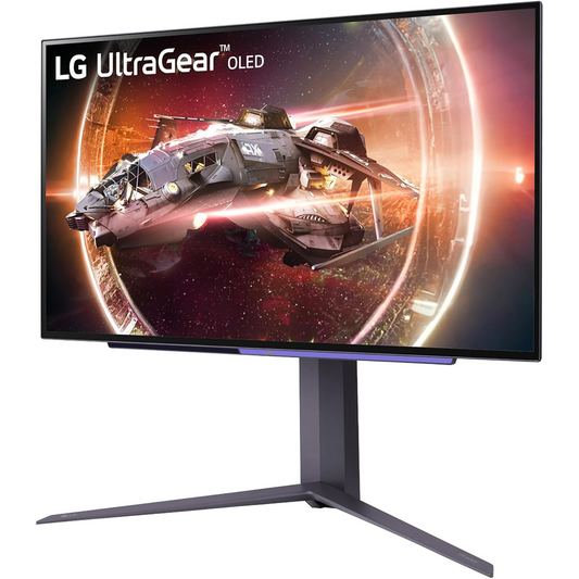 LG Electronics 27GS95QX-B.AEU UltraGear™ Gaming OLED monitor 27" (67,32 cm), 2560 x 1440, 16_9, 0,03 ms GtG, 40 Hz, HDR10, NVIDIA G-Sync™, AMD FreeSync™ - fekete (27GS95QX-B.AEU)-0